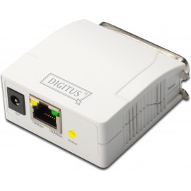 Digitus DN-13001-1 servidor de impressão Branco Ethernet LAN