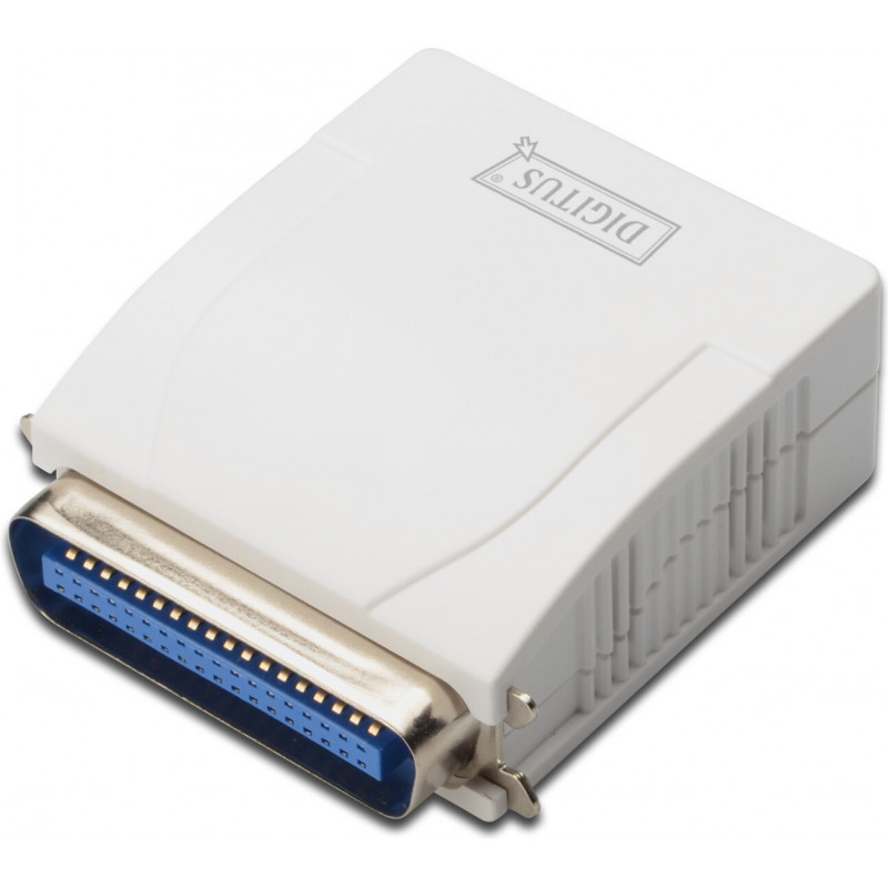 Digitus DN-13001-1 servidor de impressão Branco Ethernet LAN