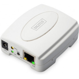 Digitus DN-13003-2 servidor de impressão Branco Ethernet LAN
