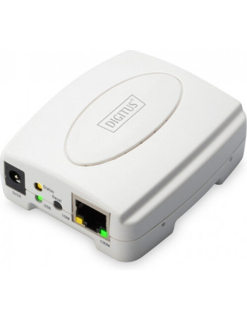Digitus DN-13003-2 servidor de impressão Branco Ethernet LAN