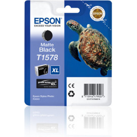 Epson Turtle Tinteiro T1578 Preto Mate Tinta UltraChrome K3