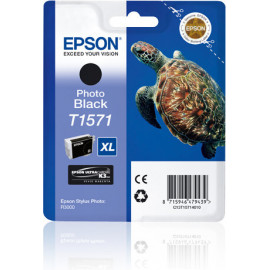 Epson Turtle Tinteiro T1571 Preto Foto Tinta UltraChrome K3