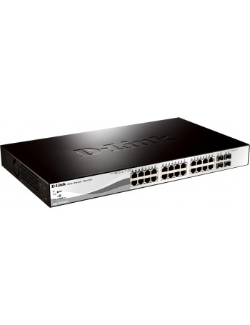 D-Link DGS-1210-28P switch de rede Gerido L2 1U Power over Ethernet (PoE)