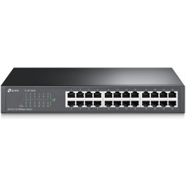 TP-LINK TL-SF1024D switch de rede Fast Ethernet (10 100) Preto