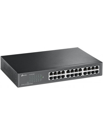 TP-LINK TL-SF1024D switch de rede Fast Ethernet (10 100) Preto