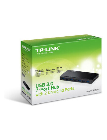 TP-LINK UH720 USB 3.2 Gen 1 (3.1 Gen 1) Micro-B 5000 Mbit s Preto