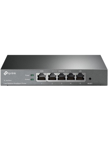 TP-LINK TL-R470T+ router com fio Fast Ethernet Preto