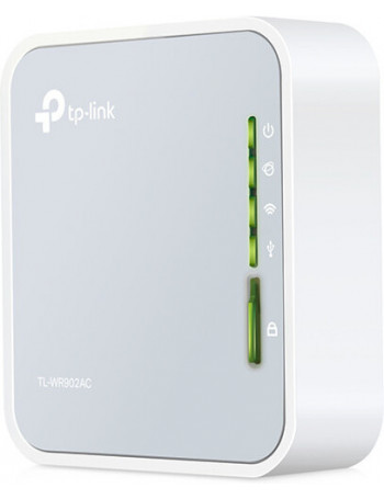 TP-LINK TL-WR902AC router sem fios Dual-band (2,4 GHz   5 GHz) Fast Ethernet 3G 4G Branco