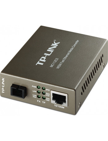 TP-LINK MC112CS conversor de rede de média 1000 Mbit s 1550 nm Preto
