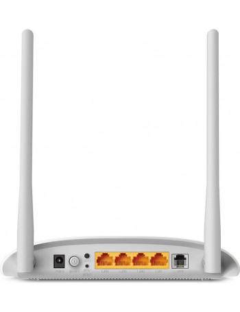 TP-LINK TD-W8961N router sem fios Single-band (2,4 GHz) Fast Ethernet Cinzento, Branco