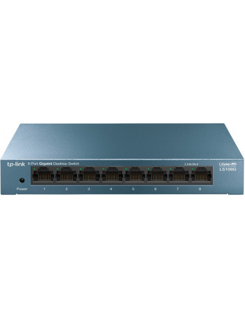 TP-LINK LS108G Não-gerido Gigabit Ethernet (10 100 1000) Azul