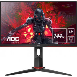 AOC Gaming 24G2U BK monitor de ecrã 60,5 cm (23.8") 1920 x 1080 pixels Full HD LED Preto