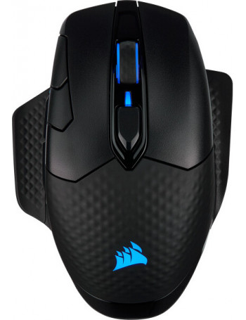 Corsair DARK CORE RGB PRO rato RF Wireless+Bluetooth+USB Type-A Ótico 18000 DPI Mão direita
