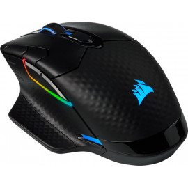 Corsair DARK CORE RGB PRO rato RF Wireless+Bluetooth+USB Type-A Ótico 18000 DPI Mão direita