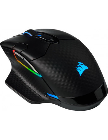 Corsair DARK CORE RGB PRO rato RF Wireless+Bluetooth+USB Type-A Ótico 18000 DPI Mão direita