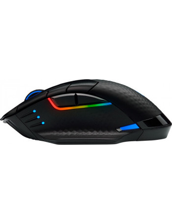 Corsair DARK CORE RGB PRO rato RF Wireless+Bluetooth+USB Type-A Ótico 18000 DPI Mão direita