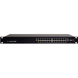 Ubiquiti Networks ES-24-500W switch de rede Gerido L2 L3 Gigabit Ethernet (10 100 1000) Preto 1U Power over Ethernet (PoE)