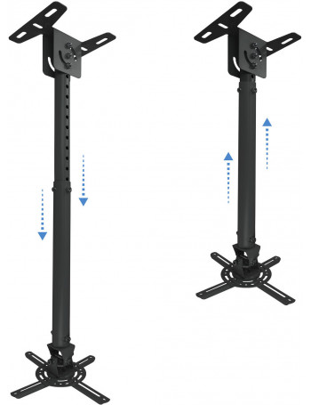 TooQ PJ3030TN-B suporte de projetores Teto Preto