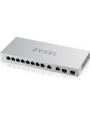 Zyxel XGS1010-12 Não-gerido Gigabit Ethernet (10 100 1000) Prateado