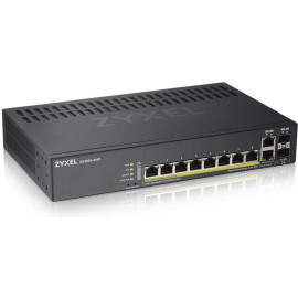 Zyxel GS1920-8HPV2 Gerido Gigabit Ethernet (10 100 1000) Preto Power over Ethernet (PoE)