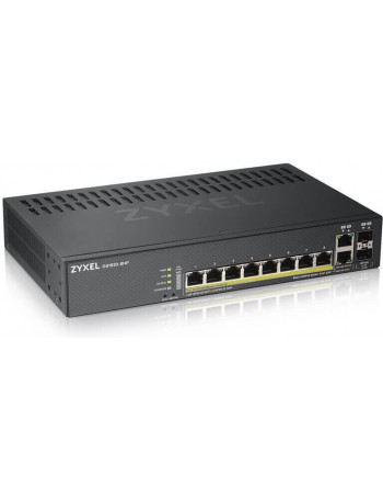 Zyxel GS1920-8HPV2 Gerido Gigabit Ethernet (10 100 1000) Preto Power over Ethernet (PoE)