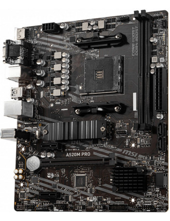 MSI A520M PRO Socket AM4 micro ATX