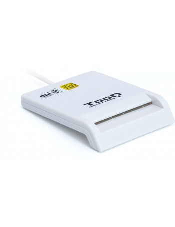 TooQ TQR-210W leitor de smart card Interior Branco USB 2.0