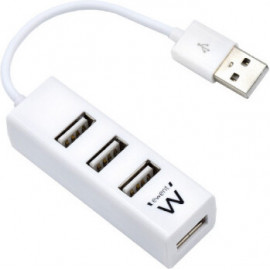 Ewent EW1122 hub de interface USB 2.0 Branco