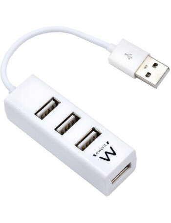 Ewent EW1122 hub de interface USB 2.0 Branco