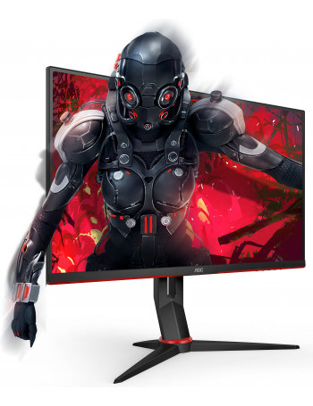 AOC Gaming Q27G2U BK monitor de ecrã 68,6 cm (27") 2560 x 1440 pixels Quad HD LED Preto