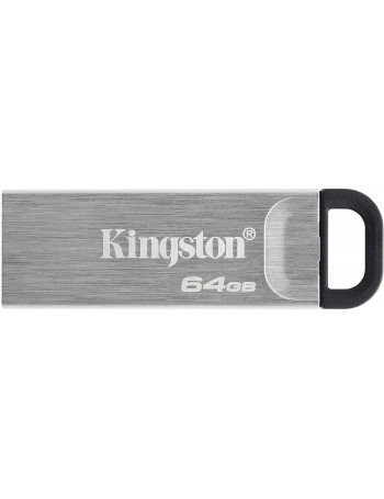 Kingston Technology DataTraveler Kyson unidade de memória USB 64 GB USB Type-A 3.2 Gen 1 (3.1 Gen 1) Prateado