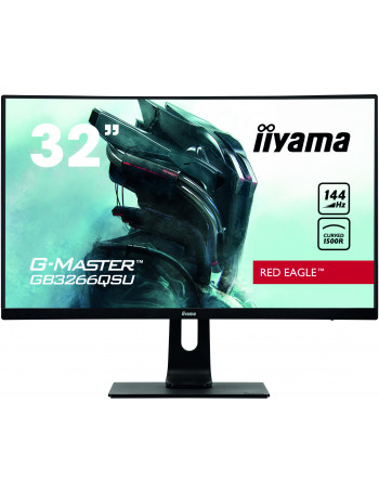 iiyama G-MASTER GB3266QSU-B1 LED display 81,3 cm (32") 2560 x 1440 pixels WQHD Preto