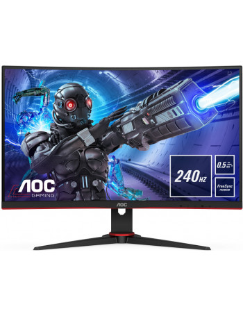 AOC C27G2ZE BK monitor de ecrã 68,6 cm (27") 1920 x 1080 pixels Full HD LED Preto, Vermelho