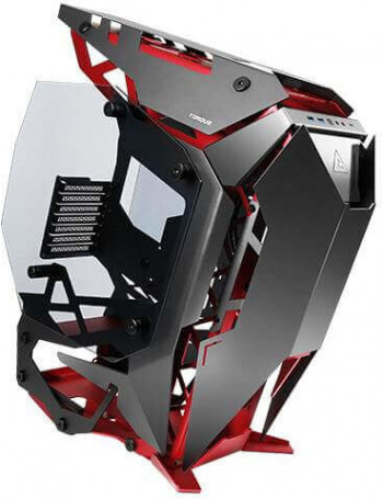 Antec Torque computer case Midi Tower Preto, Vermelho