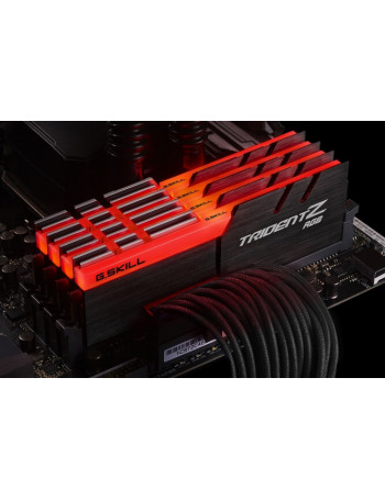 G.Skill Trident Z RGB (For AMD) F4-3200C16Q-32GTZRX módulo de memória 32 GB 4 x 8 GB DDR4 3200 MHz