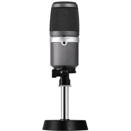 AVerMedia AM310 microfone Preto, Cinzento