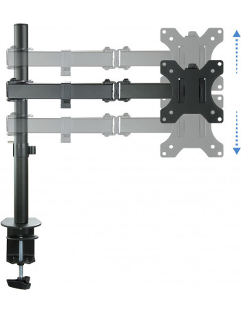 TooQ DB1032TN-B montagem e suporte para monitores 81,3 cm (32") Fixação Aparafusar Preto