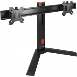 TooQ DB1402TN-B montagem e suporte para monitores 68,6 cm (27") Independente Preto, Vermelho