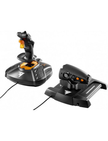 Thrustmaster T.16000M FCS Hotas Joystick MAC, PC Analógico   Digital USB Preto, Laranja