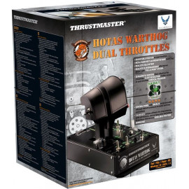 Thrustmaster HOTAS Warthog Dual Throttles Simulador de voo PC USB Preto