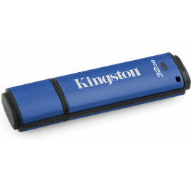 Kingston Technology DataTraveler Vault Privacy 3.0 32GB unidade de memória USB USB Type-A 3.2 Gen 1 (3.1 Gen 1) Azul