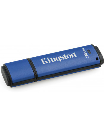 Kingston Technology DataTraveler Vault Privacy 3.0 32GB unidade de memória USB USB Type-A 3.2 Gen 1 (3.1 Gen 1) Azul