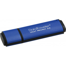 Kingston Technology DataTraveler Vault Privacy 3.0 64GB unidade de memória USB USB Type-A 3.2 Gen 1 (3.1 Gen 1) Azul