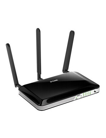 D-Link DWR-953 router sem fios Dual-band (2,4 GHz   5 GHz) Fast Ethernet 3G 4G Preto