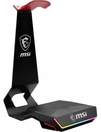 MSI IMMERSE HS01 COMBO Gaming Headset Stand with Wireless Charger Suporte para auscultadores