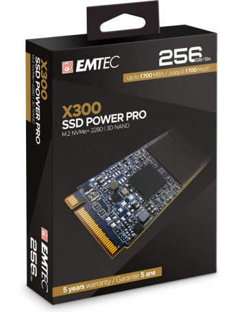 Emtec X300 M.2 256 GB PCI Express 3.0 3D NAND NVMe