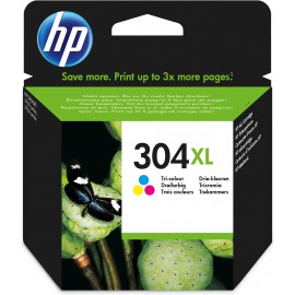 HP 304XL Original Ciano, Magenta, Amarelo