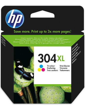 HP 304XL Original Ciano, Magenta, Amarelo