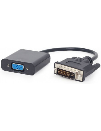 Gembird A-DVID-VGAF-01 adaptador de cabo de vídeo 0,2 m DVI-D VGA (D-Sub) Preto