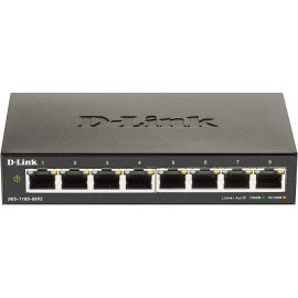 D-Link DGS-1100-08V2 switch de rede Gigabit Ethernet (10 100 1000) Preto